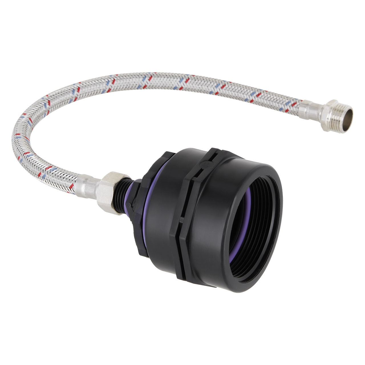 IBC Adapter BSP 2" (58mm) Feingewinde - Anschlußset für Pferdetränke