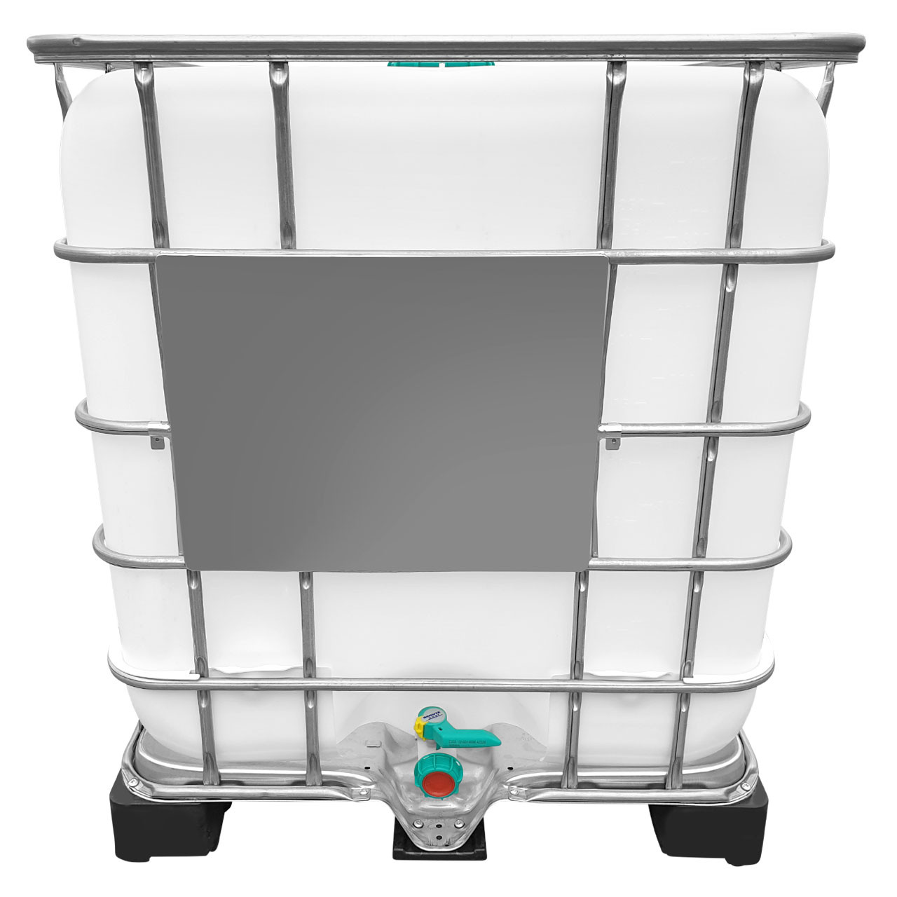 1000l IBC Wassertank »FOOD« Sirup Reste auf Palette (Gebraucht/Ungespült)