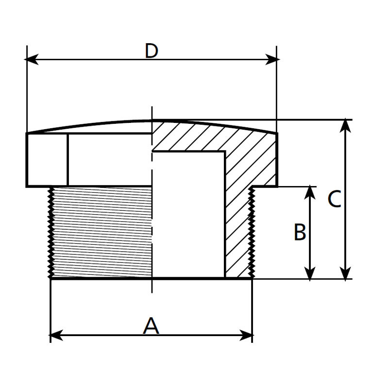 PVC-U-Gewindestopfen-Aussengewinde-DETAIL