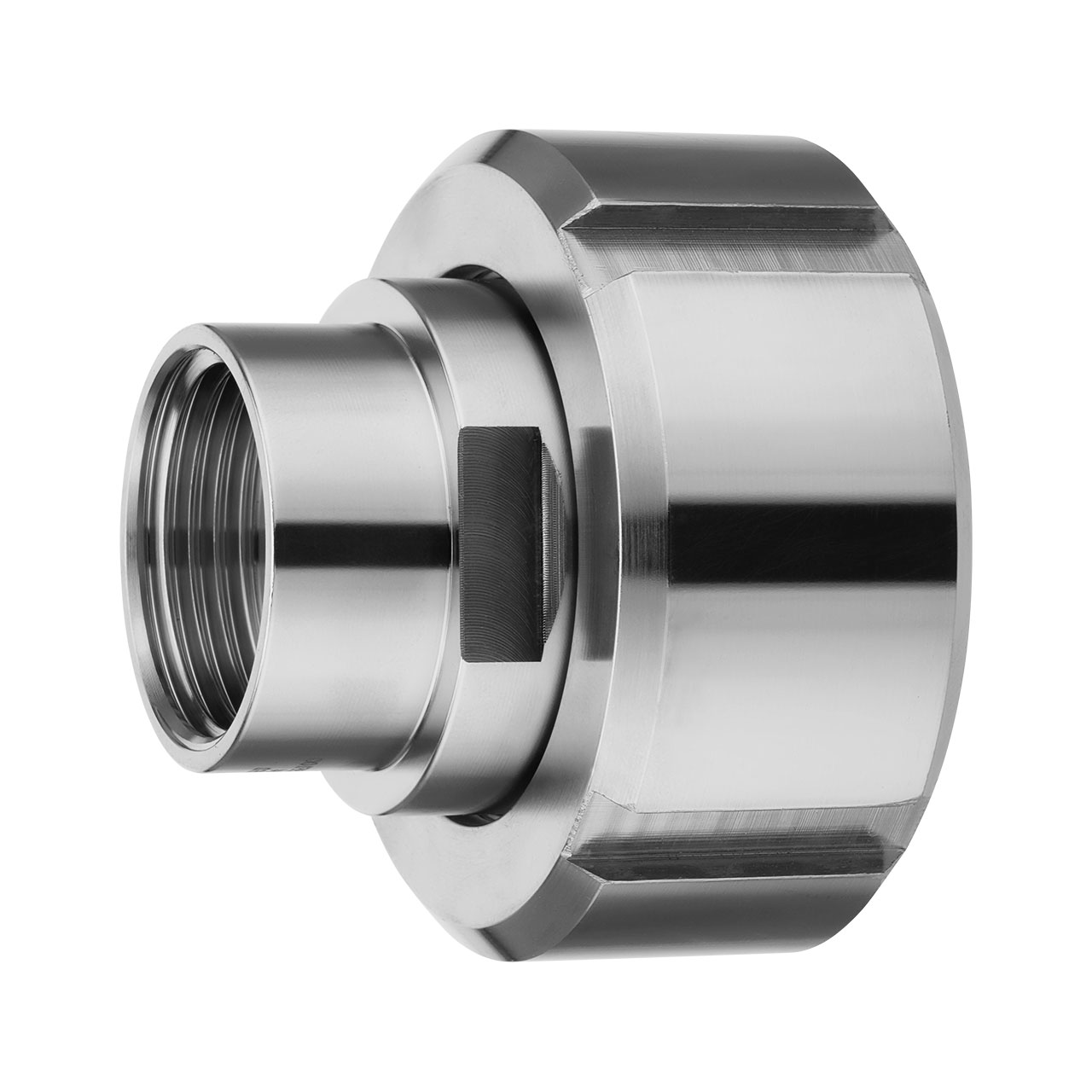 IBC Edelstahl Adapter S60x6 - Innengewinde Reduzierung (SS316L) IBC Edelstahl Adapter S60x6 - Innengewinde Reduzierung (SS316L)