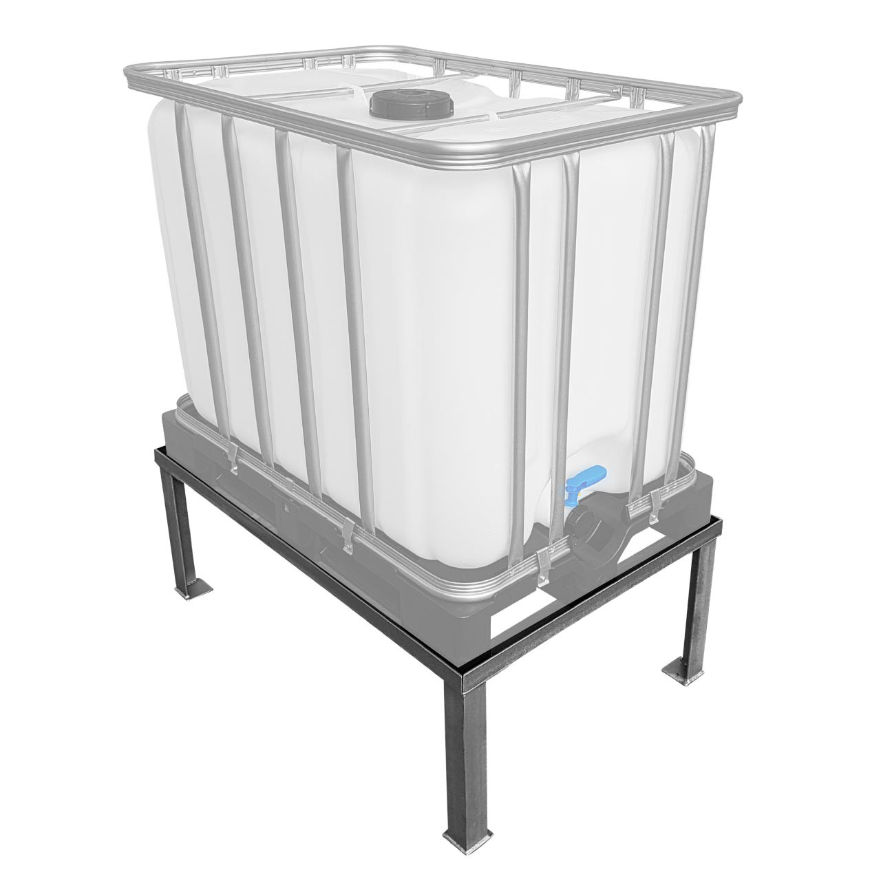 600l IBC Untergestell (Grundmodul) Podest für IBC Regenwassertanks & Container