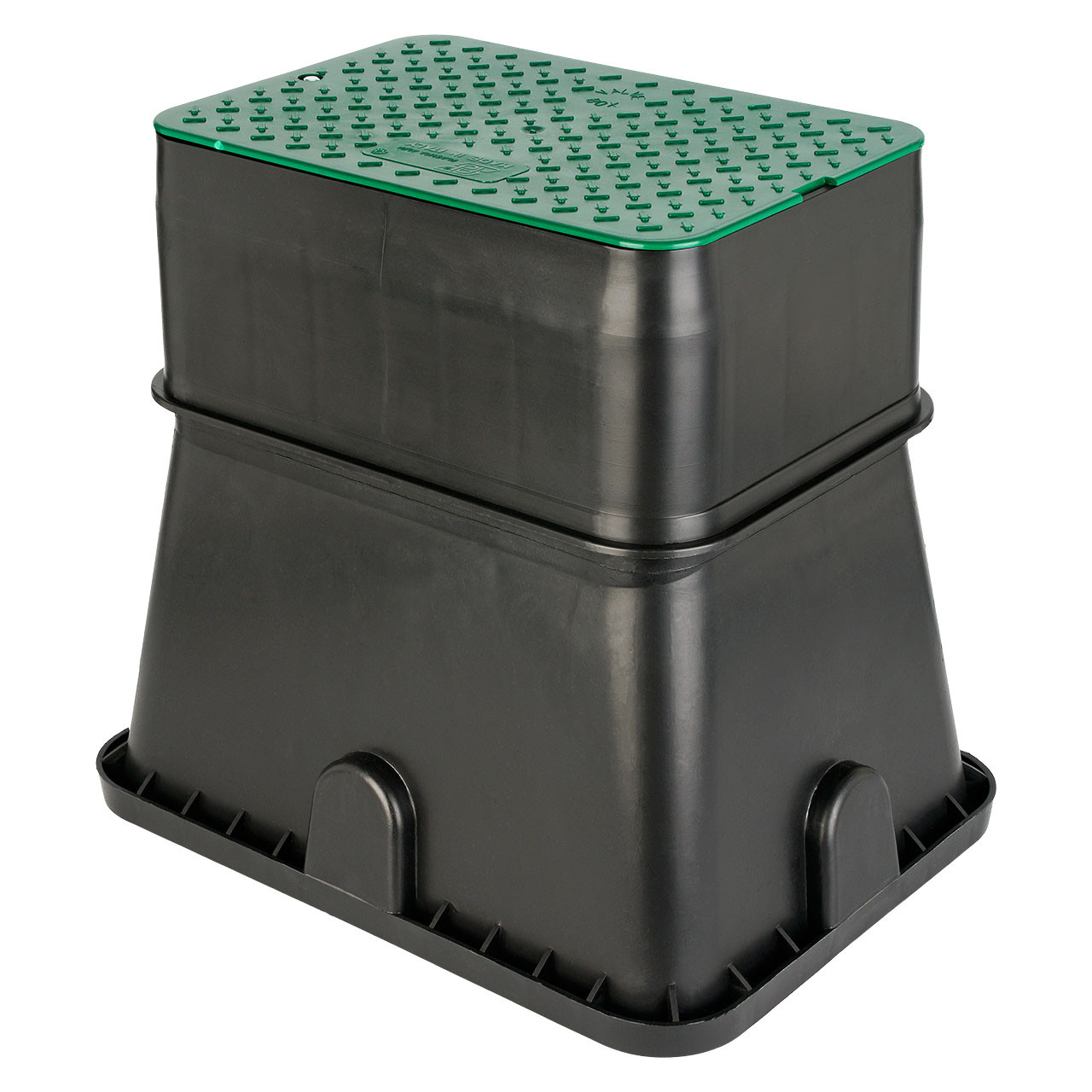 Ventilkasten-PRO-Set-rechteckig-STANDARD-inkl-Erweiterung Ventilschacht PRO +Set rechteckig STANDARD 12" inkl. Erweiterung