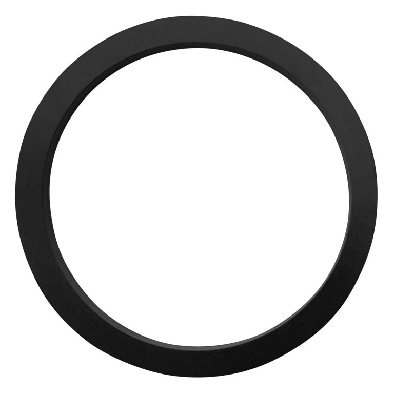 Flanschdichtung EPDM/FDA für SCHÜTZ IBC Klappenhahn S75x6 (75mm) ALU Überwurfmutter