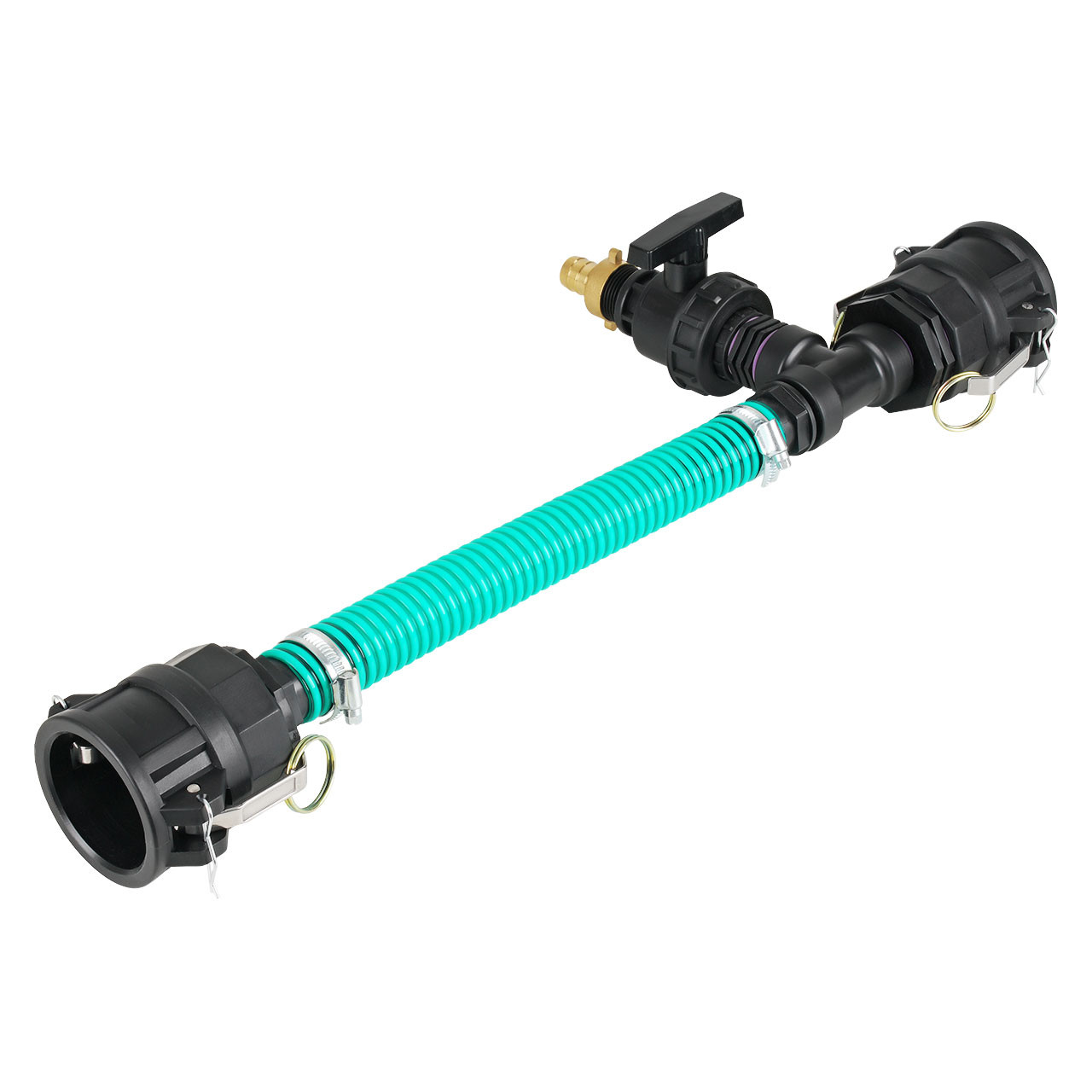 IBC Adapter 2 Camlock Dose - 2 IBC gegenüber Tankverbindung 32mm Schlauch