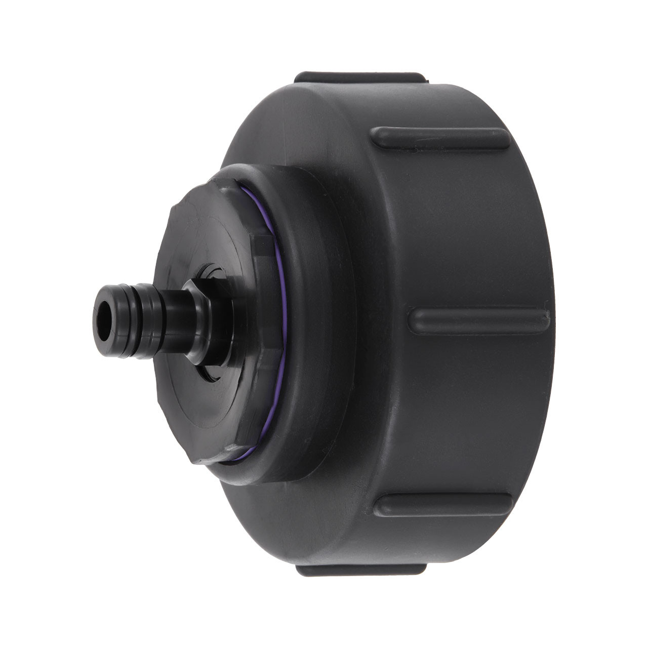 IBC Adapter S100x8 (100mm) Grobgewinde - Steckkupplung "GARDENA" kompatibel