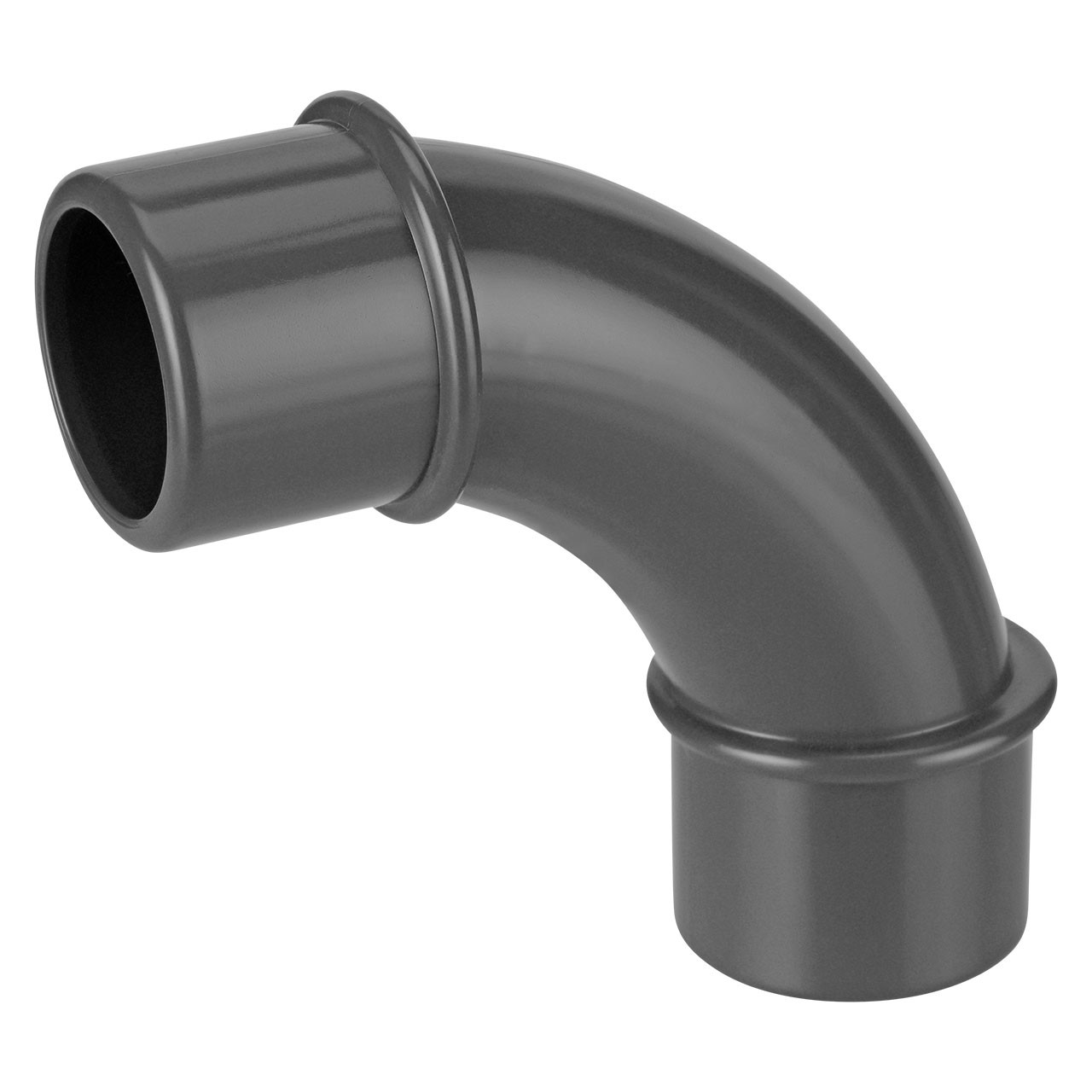 PVC-U-Bogen-90-0-2x-Klebemuffe PVC-U Bogen 90° 2x Klebemuffe