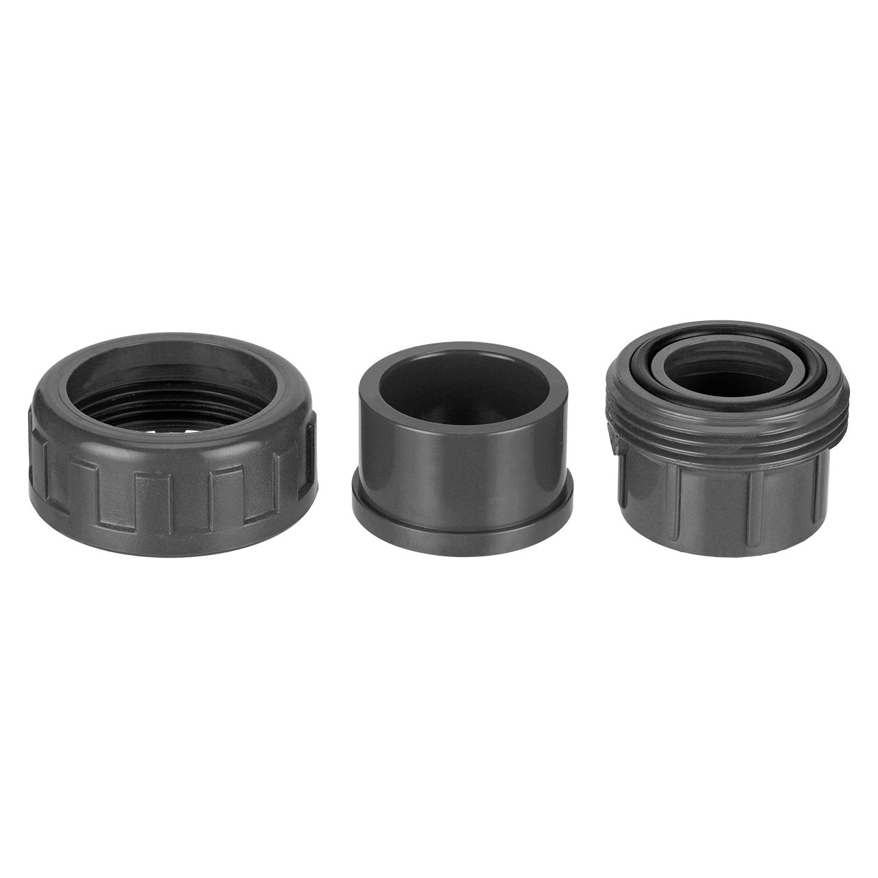 PVC-U Verschraubung 2x Klebemuffe
