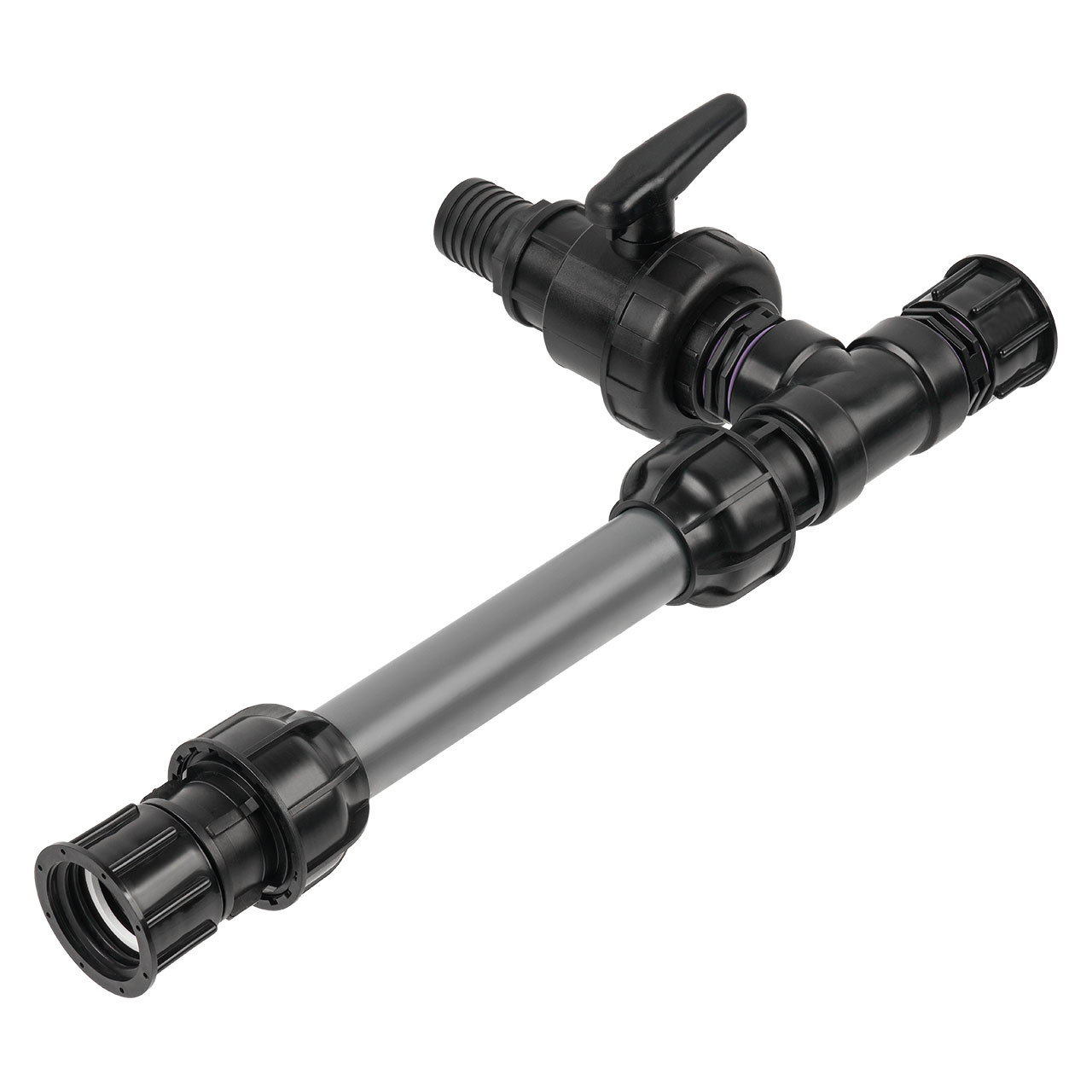 IBC Adapter S60x6 - Tankverbindung 2 IBC gegenüber 50mm Rohr