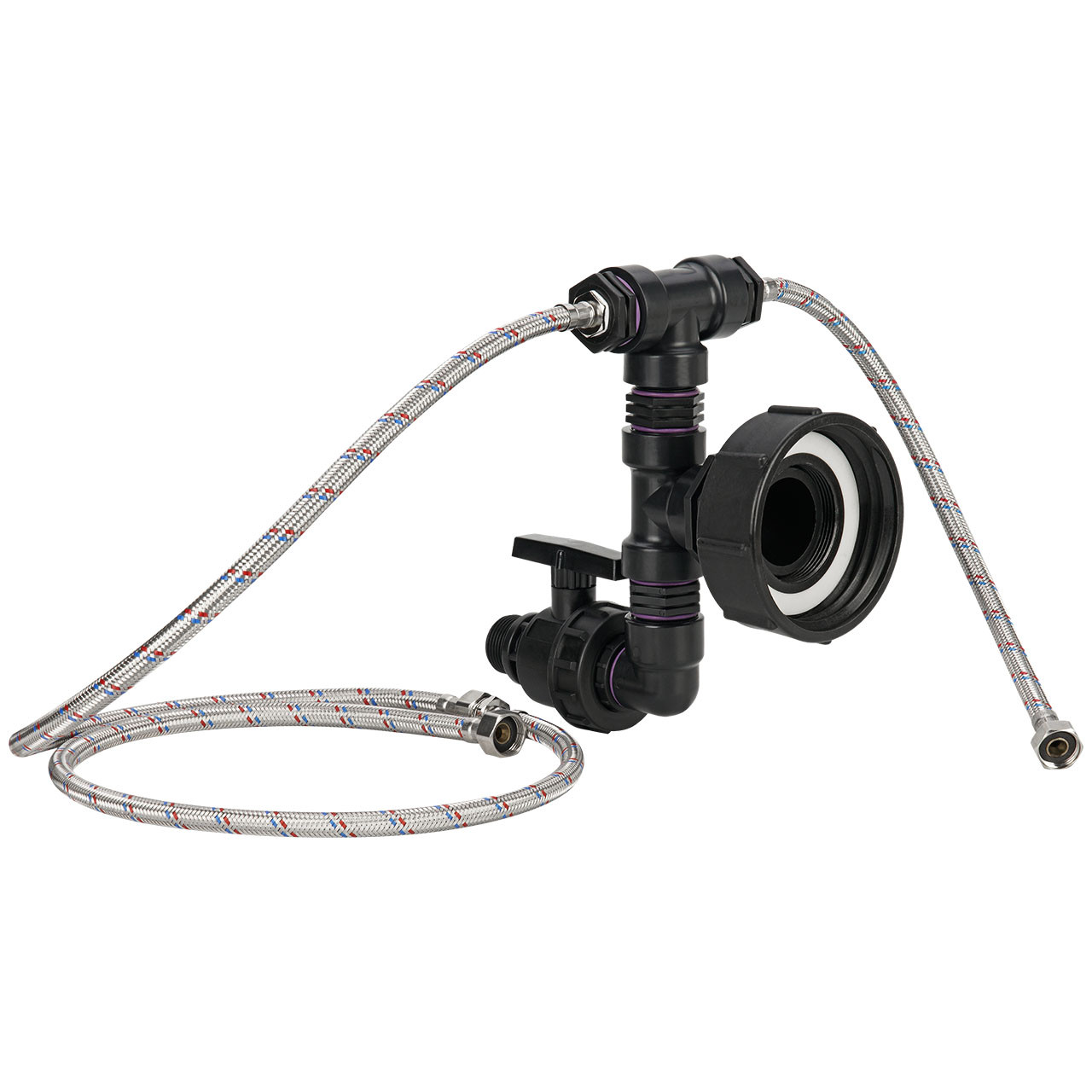 IBC-Adapter-S100x8-Anschlussset-f-ur-Doppel-Traenke-2 IBC Adapter S100x8 - Anschlussset für Doppel-Tränke