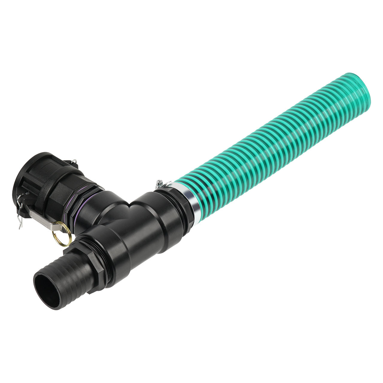 IBC Adapter 2 Camlock Dose - 1 IBC Erweiterung Tankverbindung 50mm Schlauch