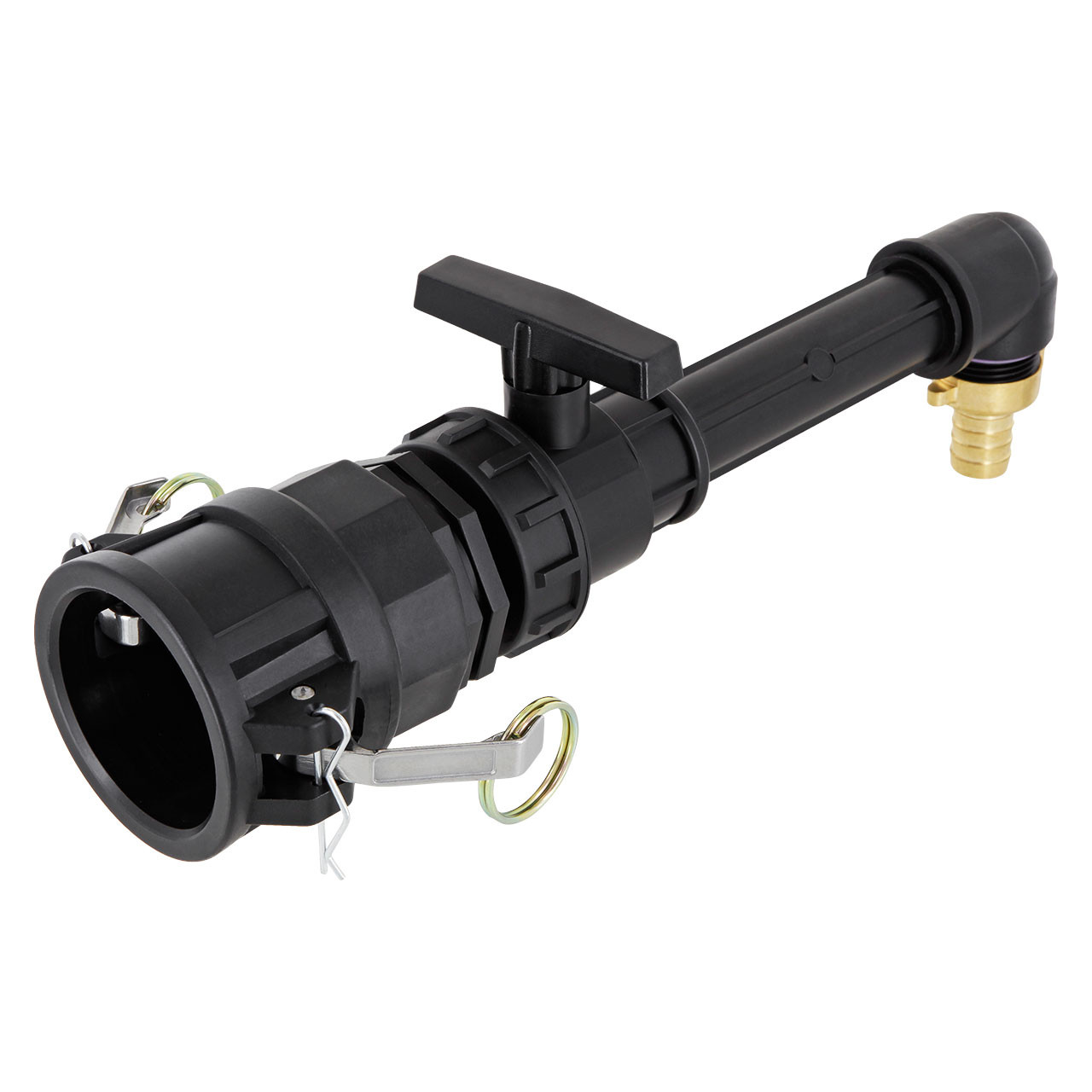 IBC-Adapter-2-Camlock-Dose-1-Kugelhahn-Extra-Lang-2 IBC Adapter 2 Camlock Dose - 1 Kugelhahn Extra-Lang