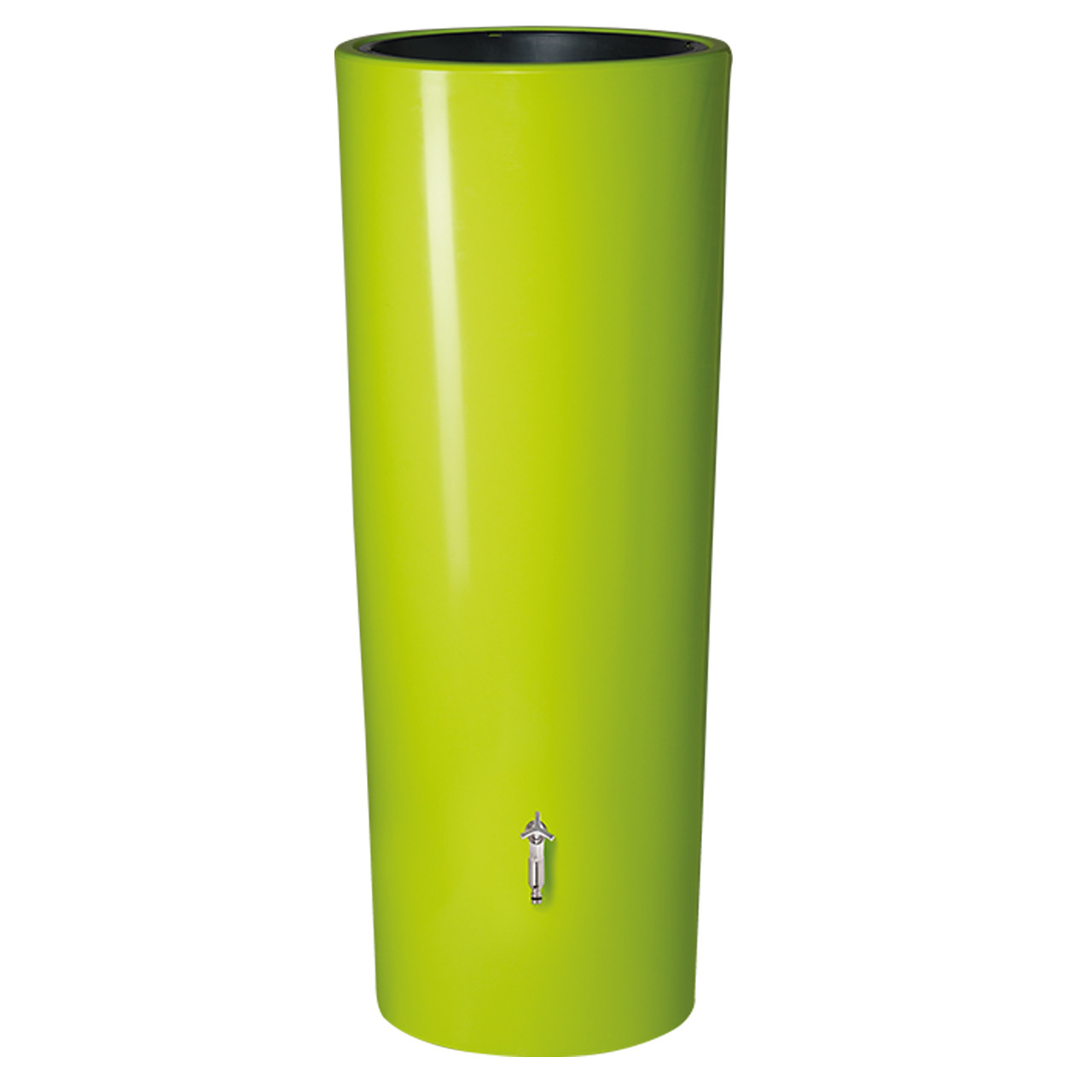 350l Regenspeicher Regentonne Wassertank COLOR 2in1 mit Pflanzschale in apple von GRAF GARANTIA