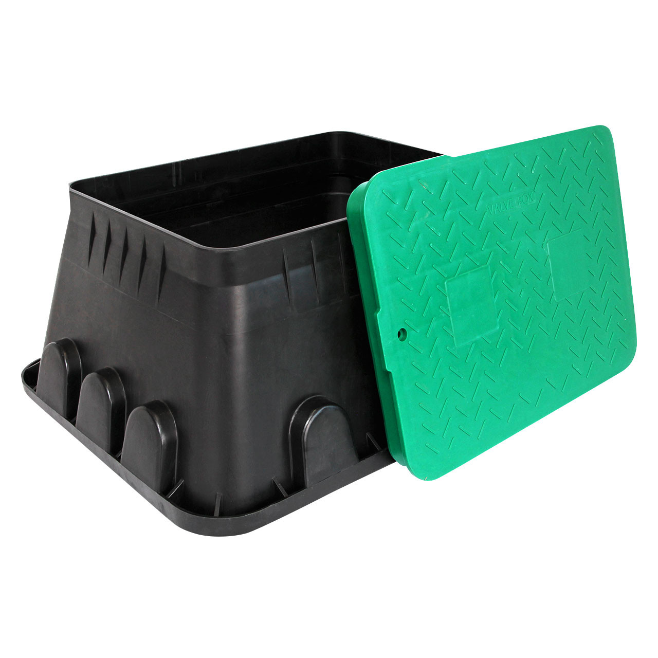 Ventilkasten Ventilschacht mit Deckel rechteckig JUMBO 14"