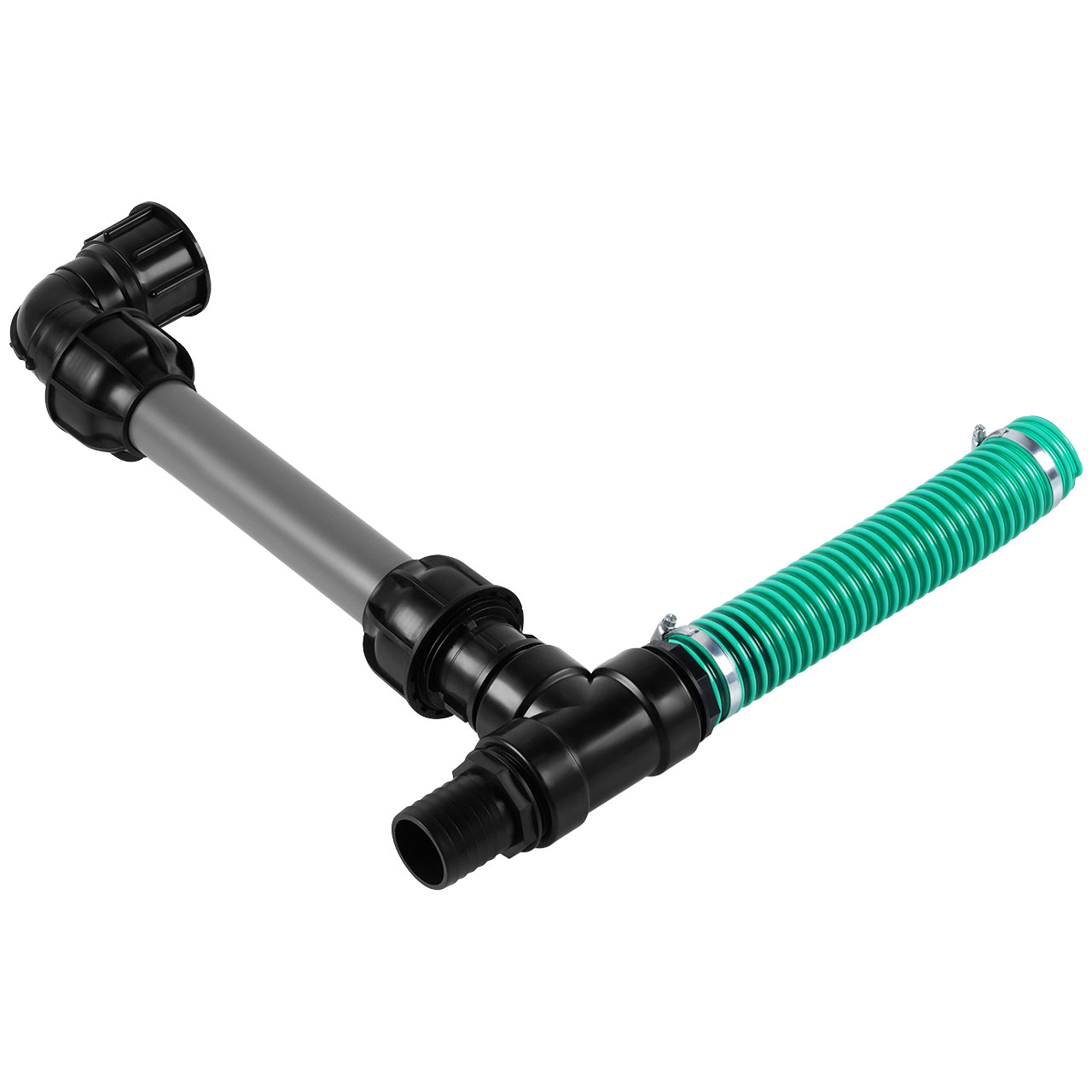 IBC Adapter S60x6 - 1 IBC Erweiterung hintereinander Tankverbindung 50mm Schlauch