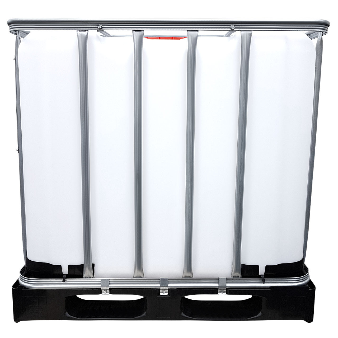 1000l IBC Container mit UN-Zulassung für Gefahrgut auf Kunststoffpalette NEU