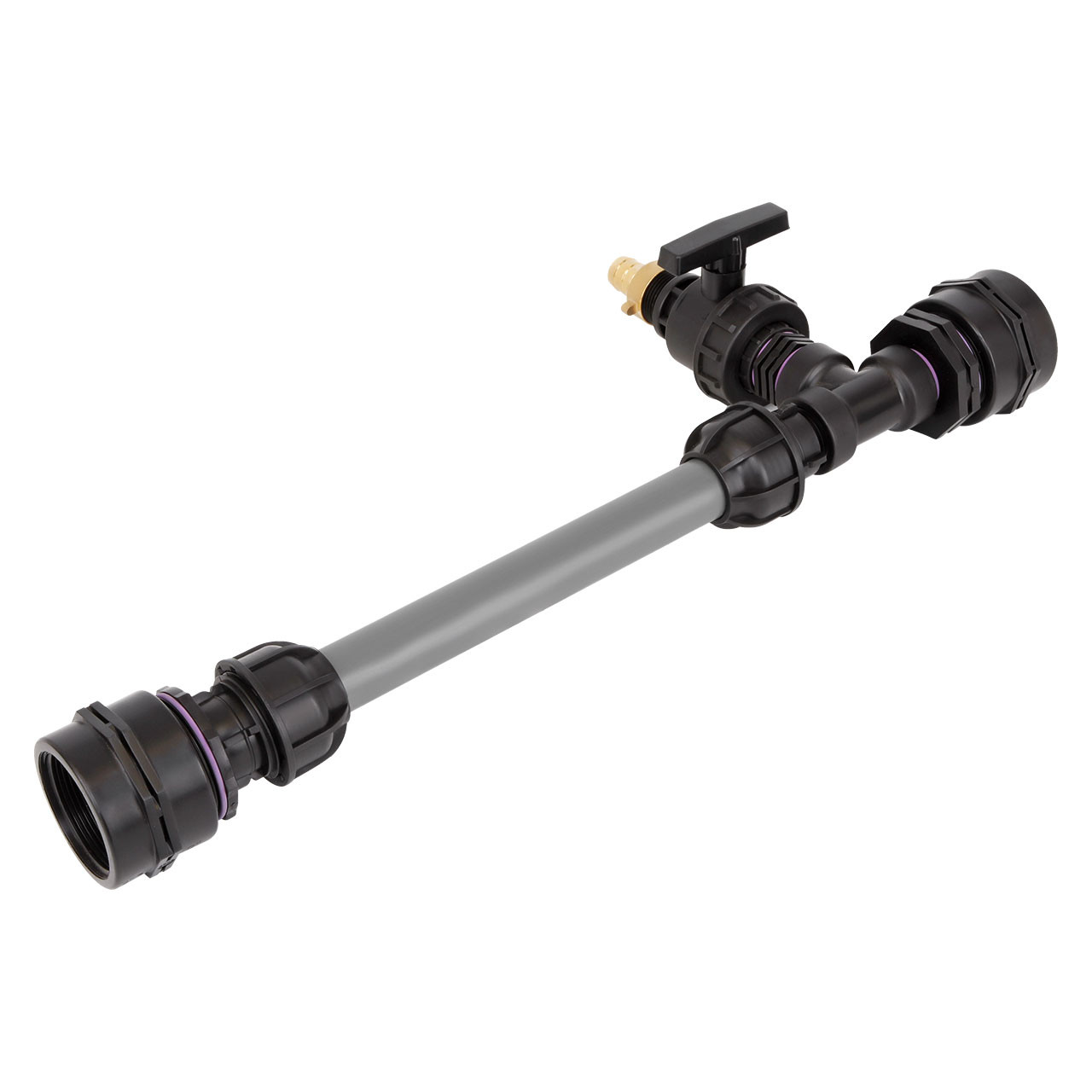 IBC Adapter BSP 2 - 2 IBC gegenüber Tankverbindung 32mm Rohr