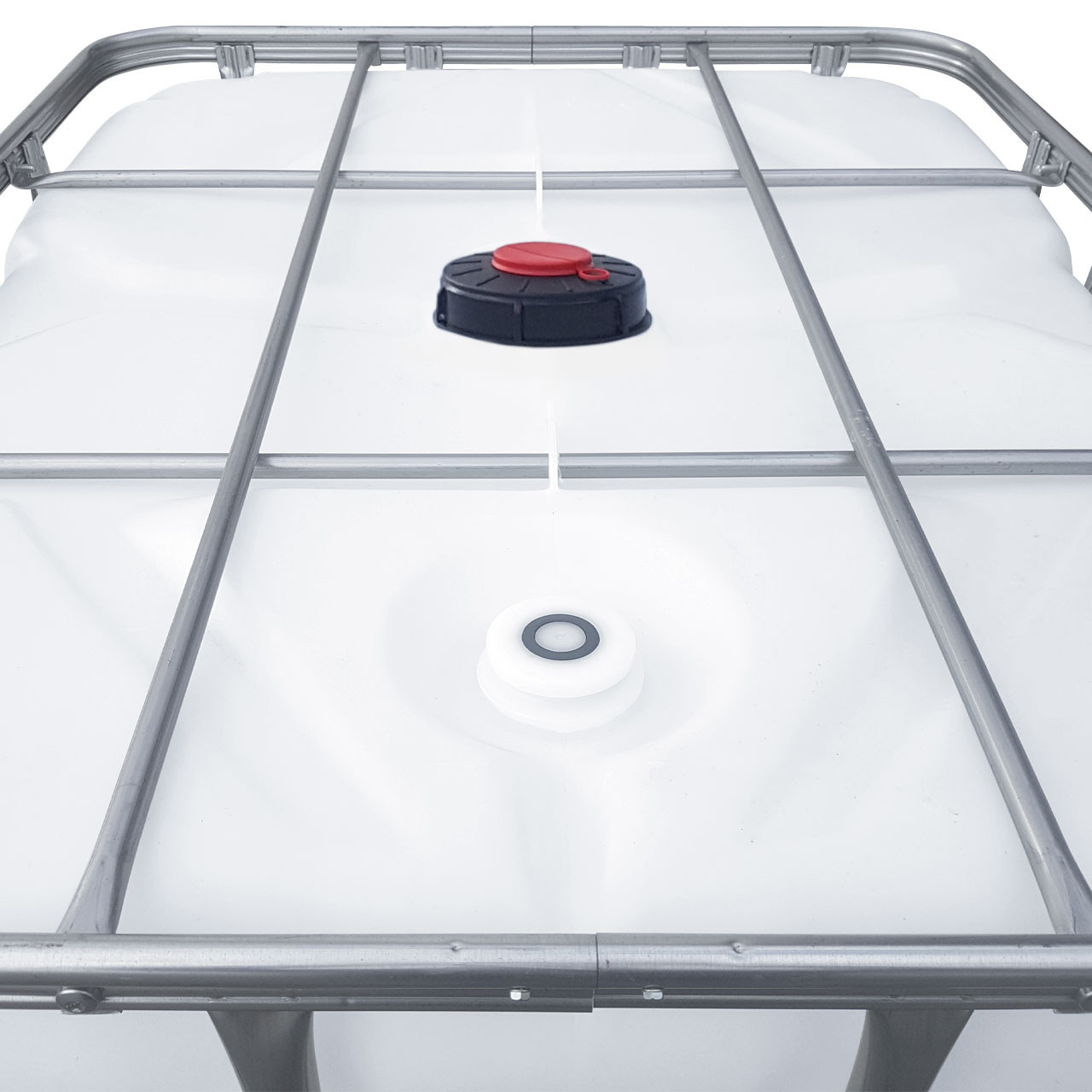 1000l IBC Container für AdBlue® mit CDS-Entnahme auf Kunststoffpalette NEU