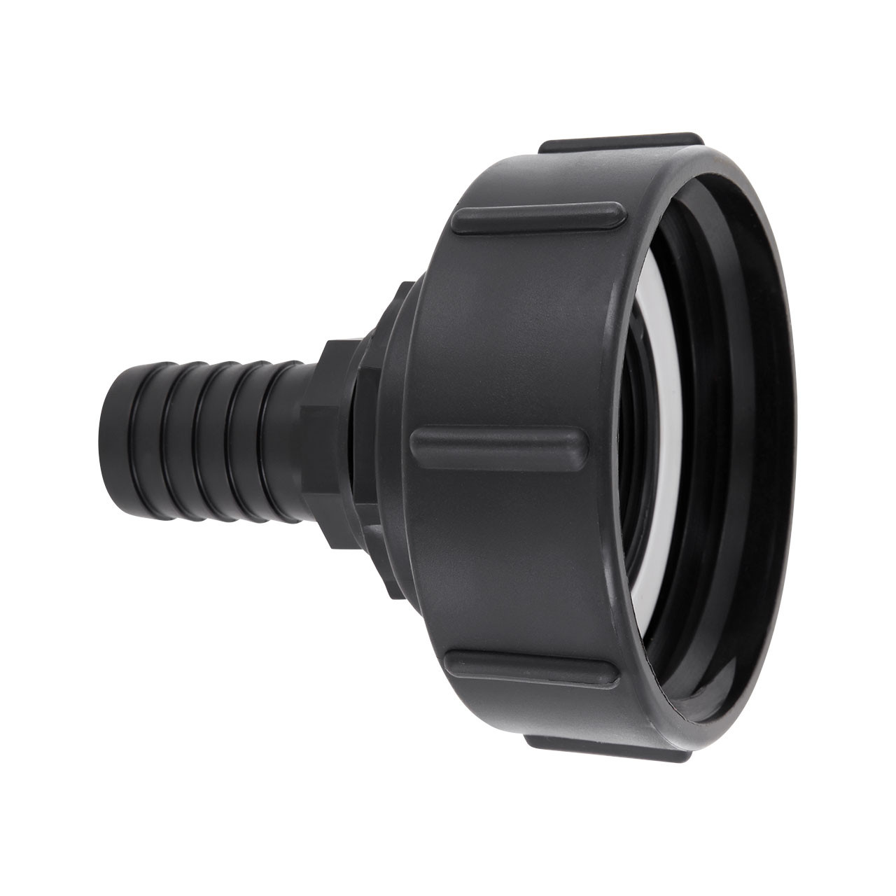 IBC Adapter S100x8 (100mm) Grobgewinde - Schlauchtülle