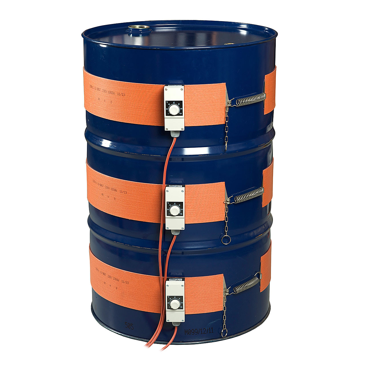 Fassheizer 0 bis 120ºC Silikonkautschuk Fassgürtel (230V)