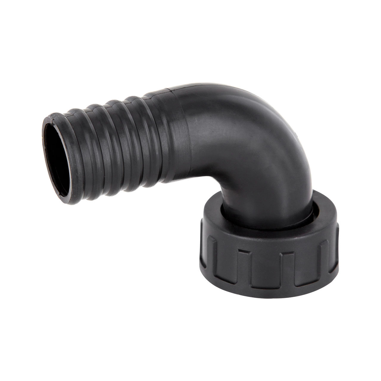 IBC Fass Adapter S60x6 mit 1 1//4/" Tüll für 1 1//4/" Schlauch T-Stück Regentonne